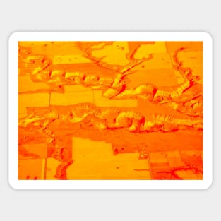 Homestead settlements on the Martian prairie frontier Sticker